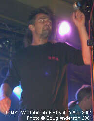 Fearless JDJ wondering which other band to have a go at