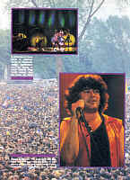 Radio times article to publicise the Knebworth Through the Night broadcast.
