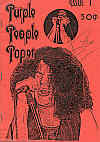Issue 1 of the Purple People Paper signed by Ian Gillan