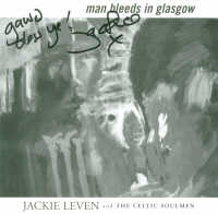 Man Bleeds in Glasgow CD sleeve