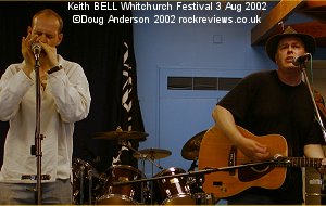 Jonathan Leyland and Keith BEll during their unexpected set